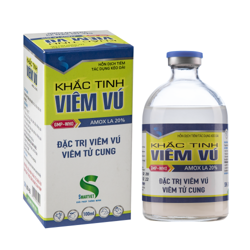 Khắc tinh viêm vú - Amox LA 20%